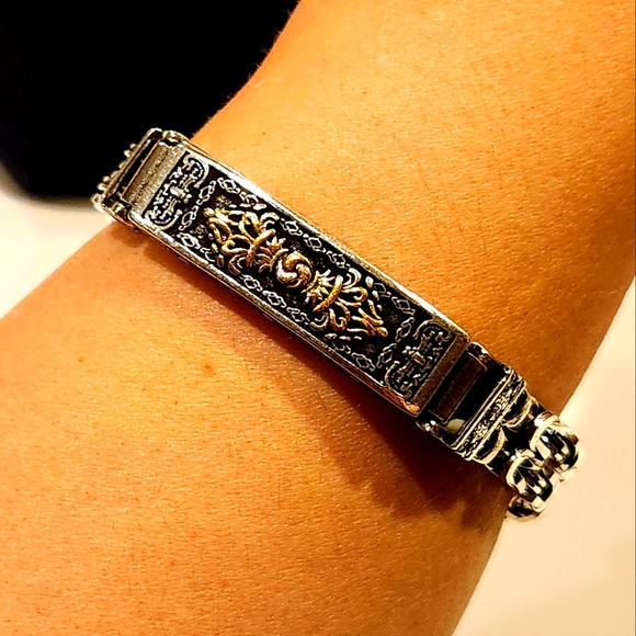 Vintage Style Men's Creative Fashion Trendy Bracelet. Stainless steel Hypoallerg - Picture 11 of 12